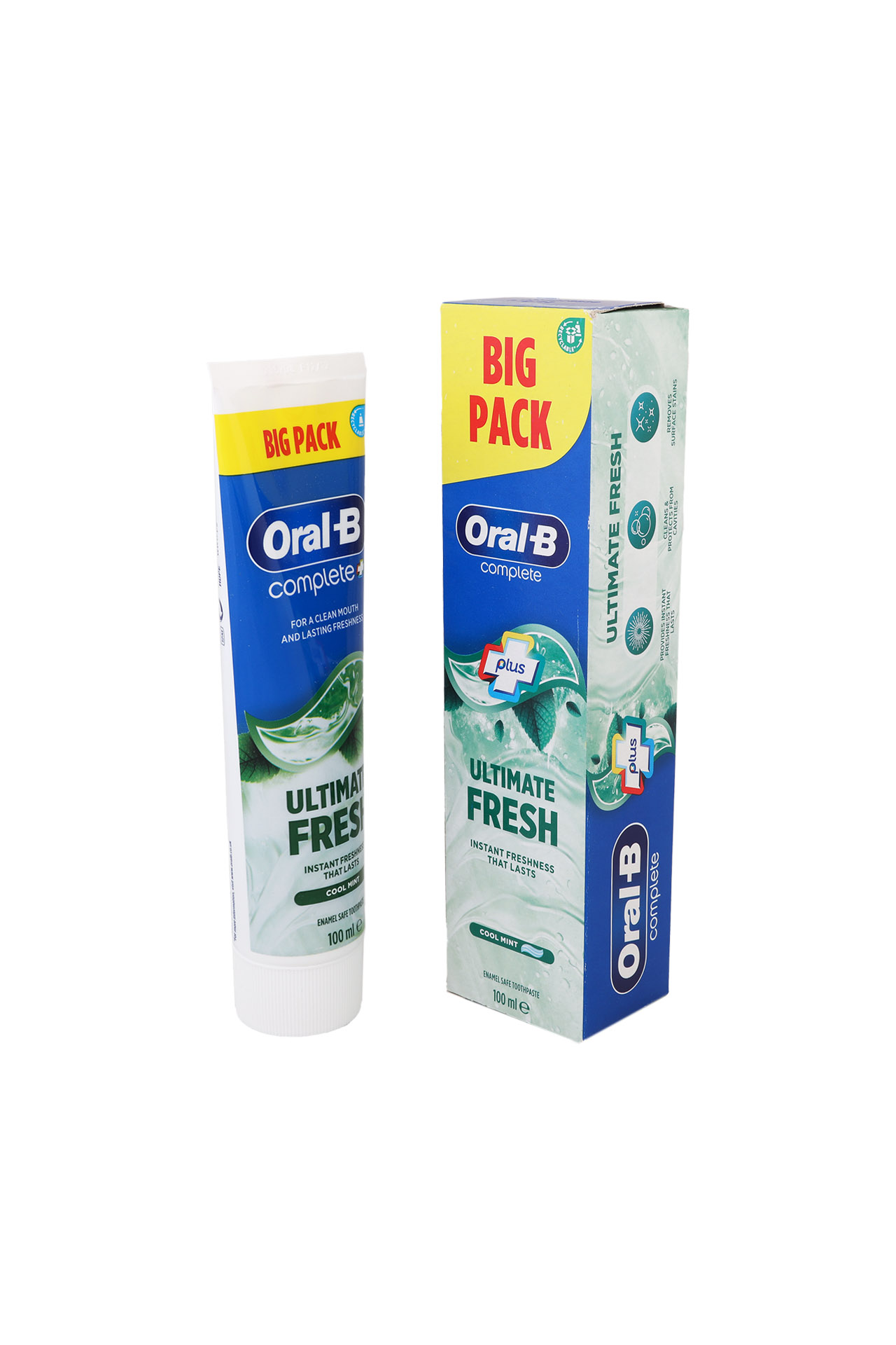 خمیر دندان اورال-بی مدل Fresh Protect حجم 100 میلی لیتر - Main Image