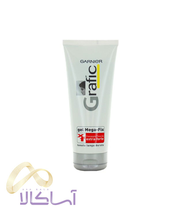 ژل مو تیوپی گارنیر Garnier سری Grafic مدل Gel Mega Fix حجم 200 - Main Image