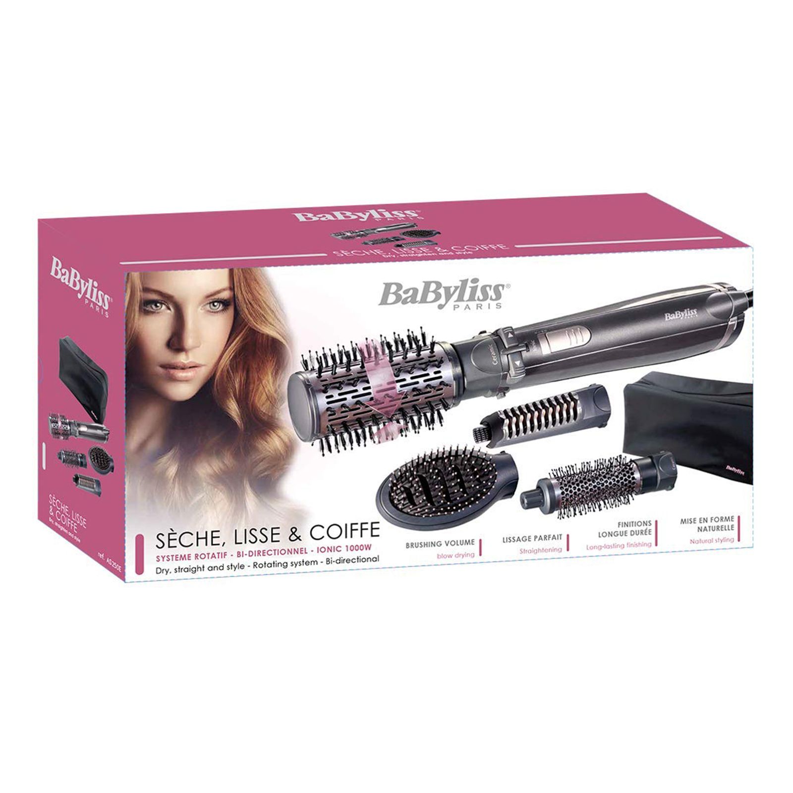 سشوار برس دار چرخشی بابیلیس مدل 250Keratin - Thumbnail 1