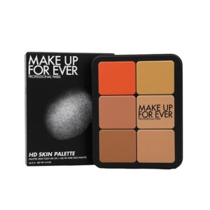 پالت کانتور کرمی میکاپ فور اور 12رنگ اصل Make Up For Ever Ultra HD Foundation Palette