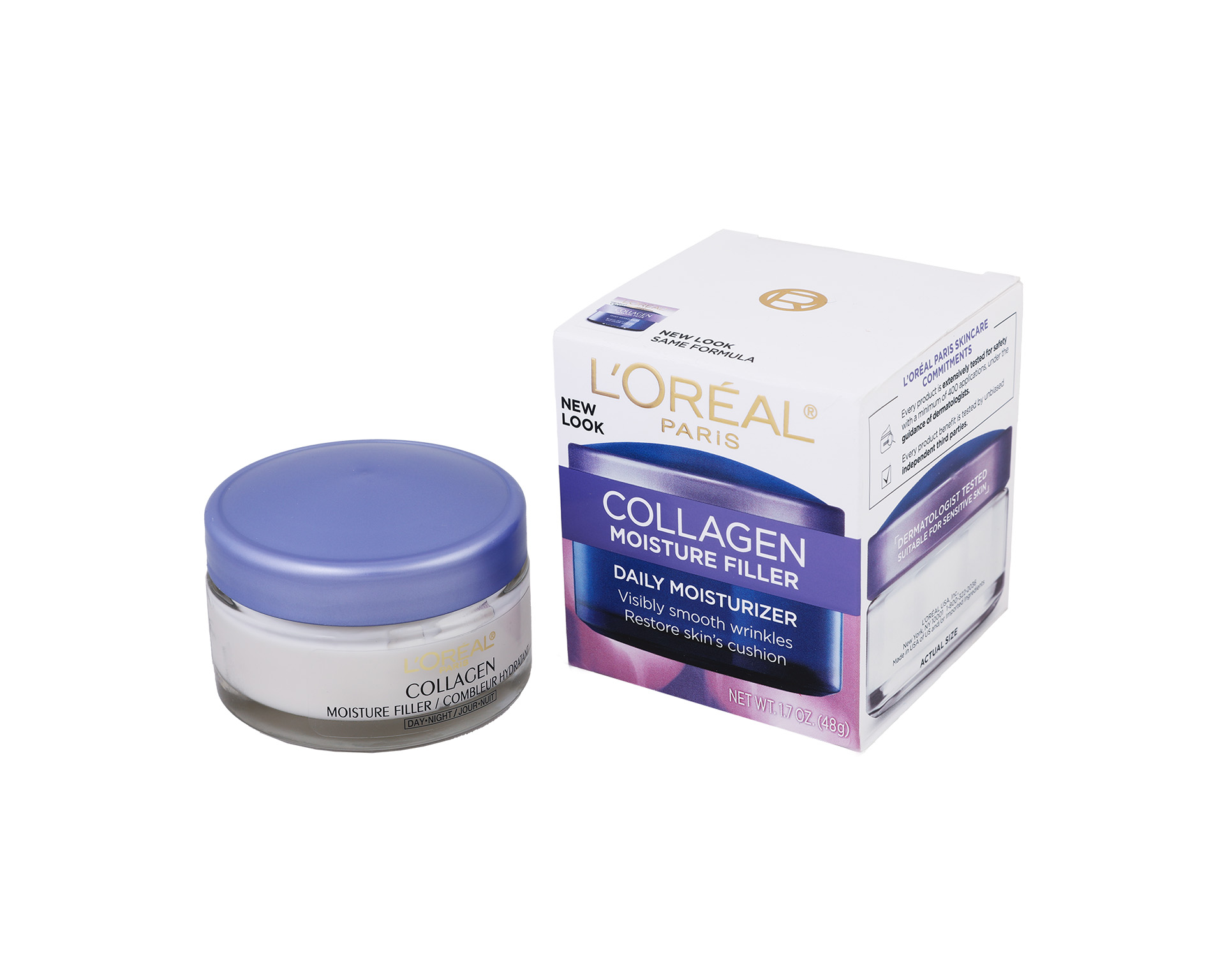 کرم آبرسان و کلاژن ساز لورال (اصل فرانسه) 48 ساعته Loreal