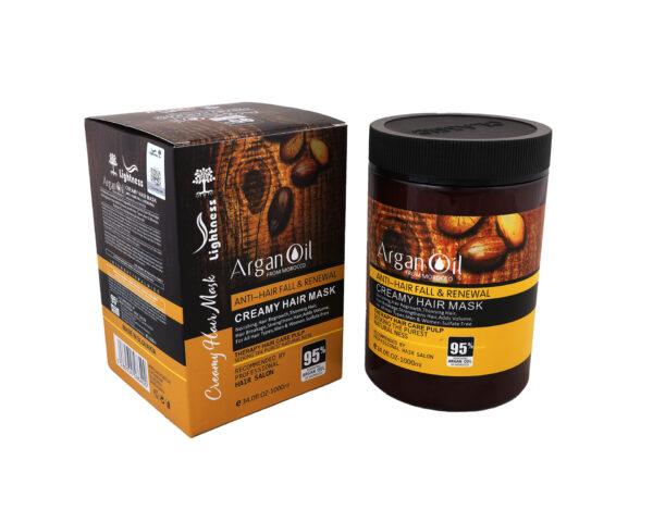 ماسک مو لایتنس مدل پروتئین و روغن آرگان اصل